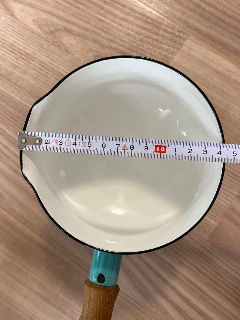 DANSK ホーロー片手鍋　中古