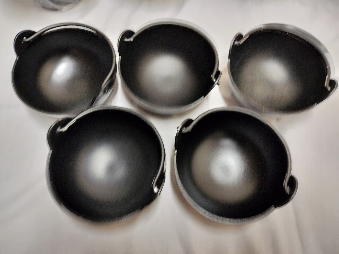 ラスト1　一人鍋3種　5人分セット高級有田焼陶板 　器付き