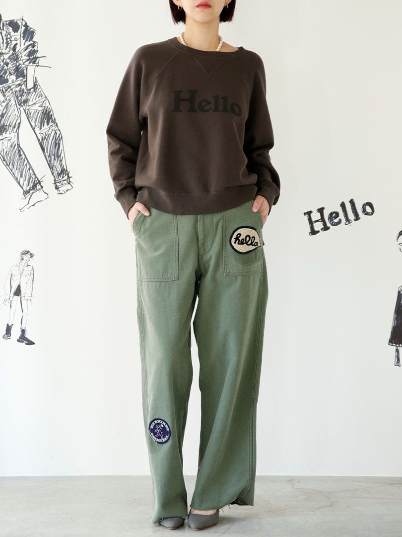 専用MADISON BLUE HELLO SWEAT L/S URAKE