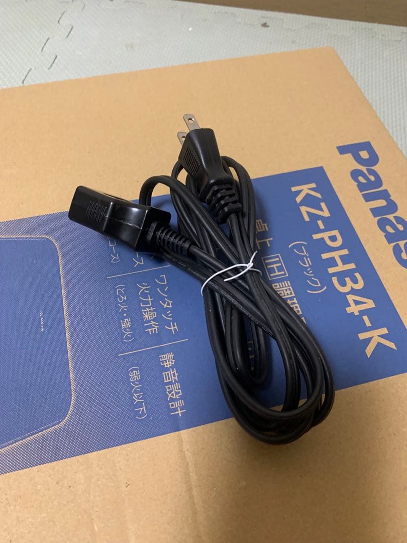 新品 Panasonic 卓上IH調理器 KZ-PH34-K ブラック