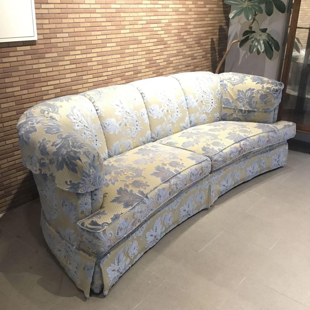 ▼美品 DREXEL HERITAGE ワイドソファ