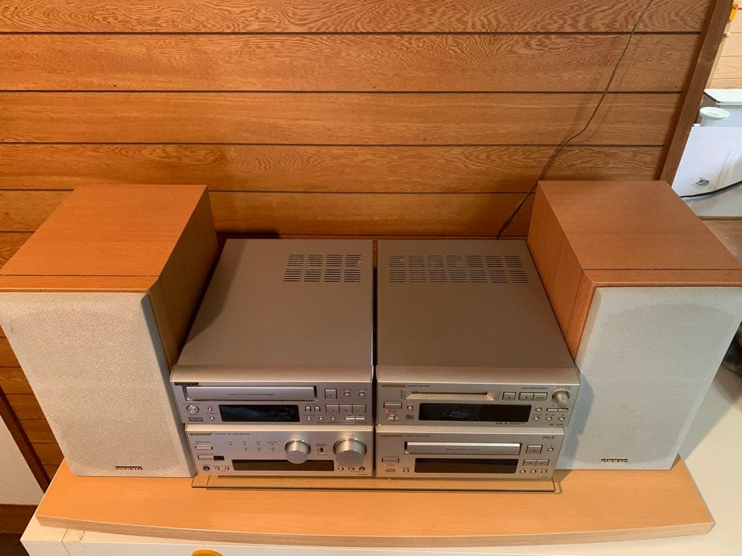 【送料無料】ONKYO INTEC 205 コンポ（専用ラック付き）