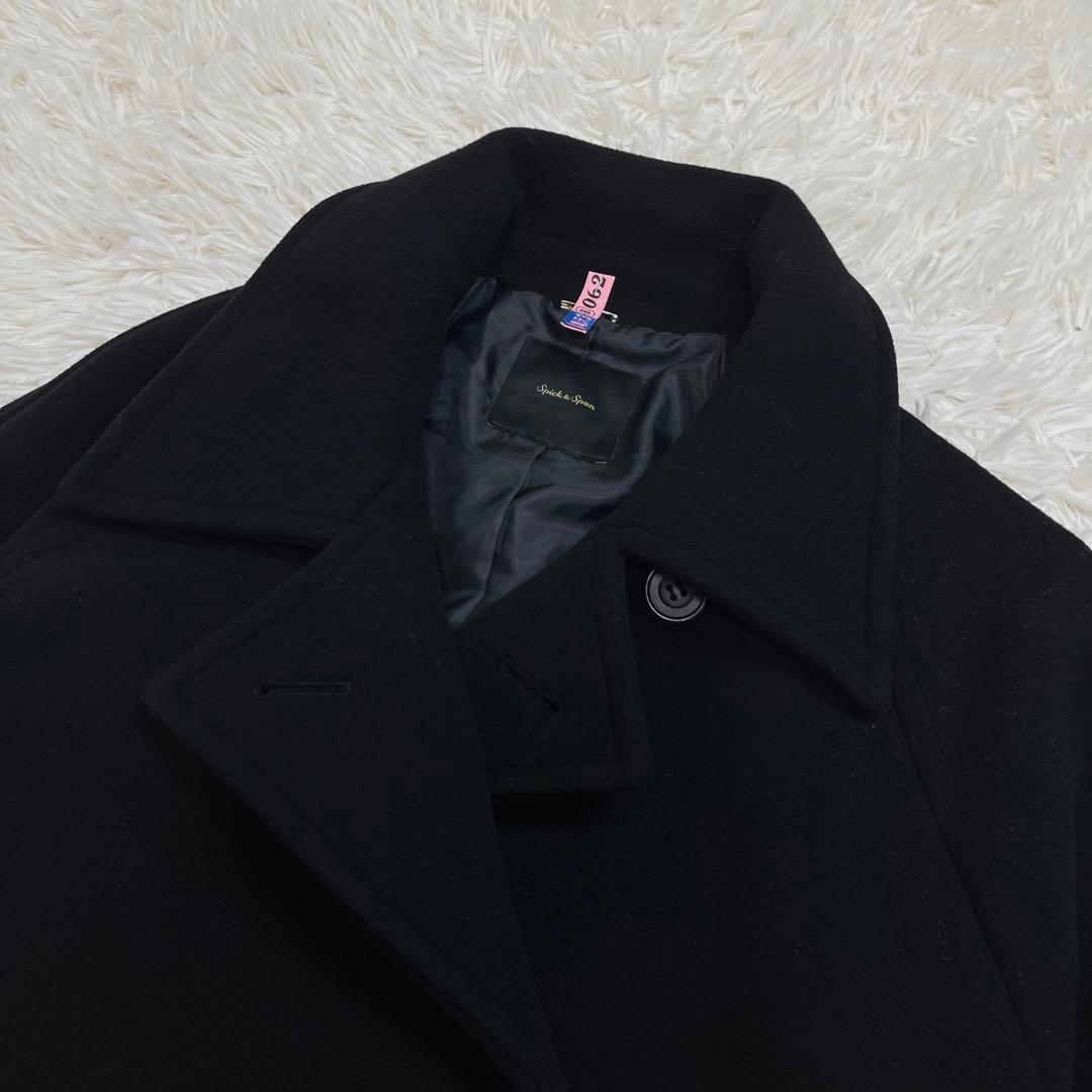 spick and span W/Ny モッサステンカラーショートコート