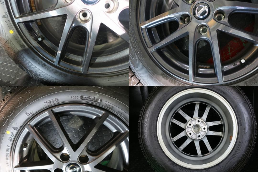 日産純正 T32エクストレイル 極上イボ付 国産スタッドレス 225/65R17