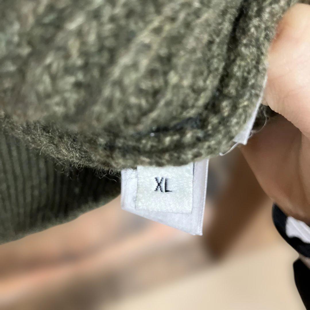 CELINE オリーブロゴ入り ウールニットセーター【1】