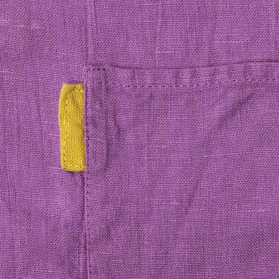 リーノエリーナ　エプロン　ミラ　アーリーパープル