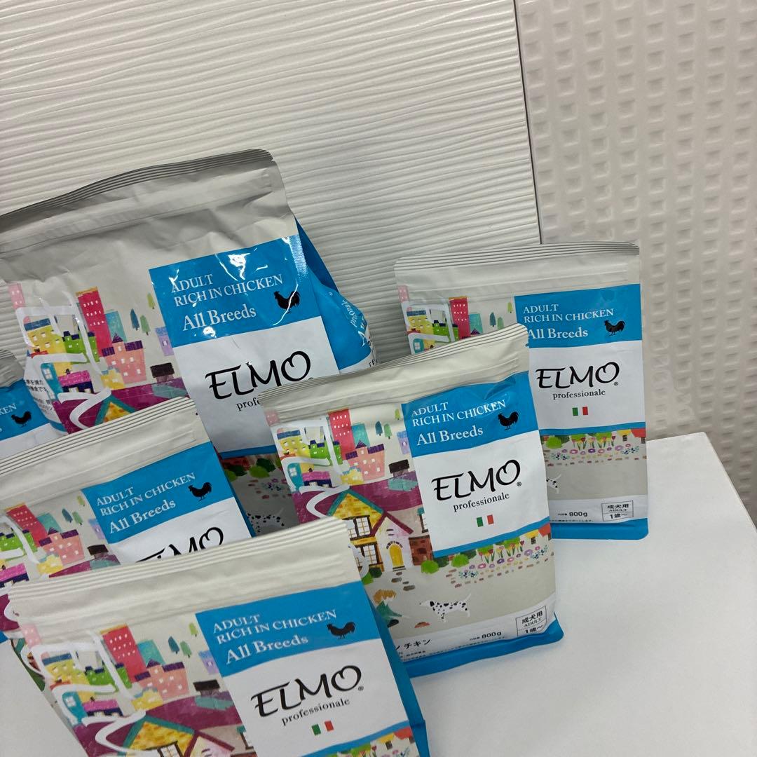 よ*ん様 限定価格！ELMO リッチインチキン 3kg×1袋800ｇ×5袋 合計