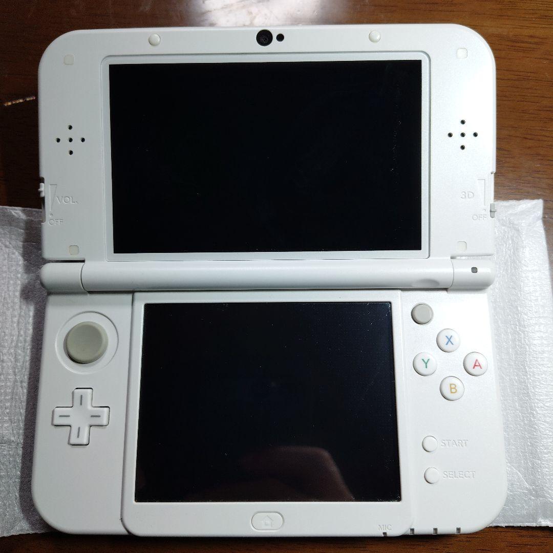【液晶極美品】Newニンテンドー3DSLL パールホワイト