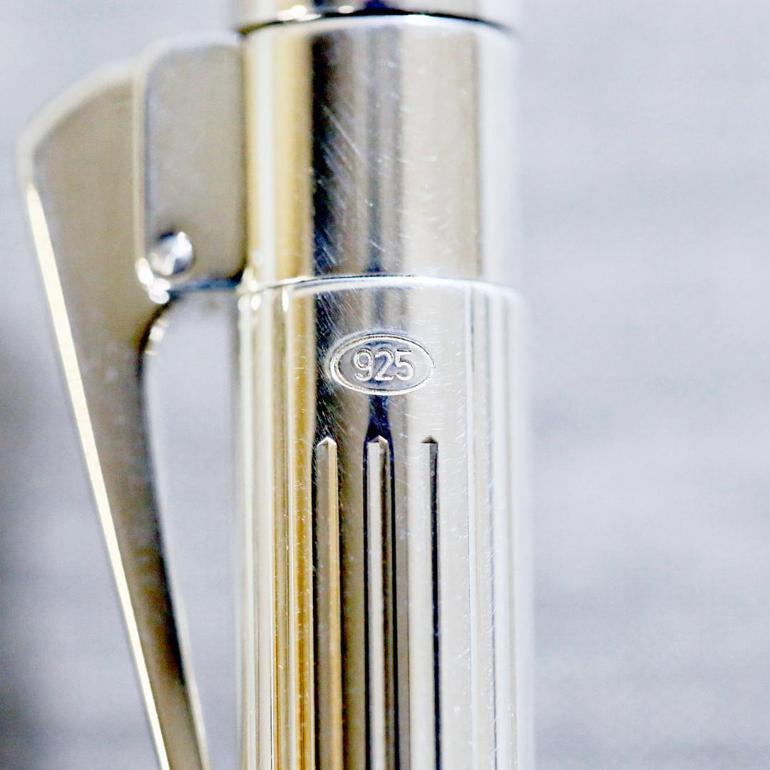 【美品 送料込み】ファーバーカステル ボールペン スターリングシルバー ②