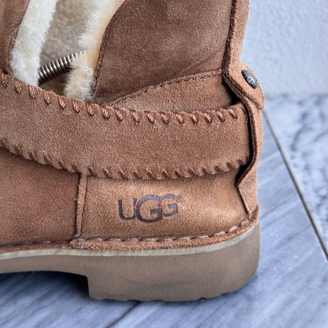 UGG アグ W MCKAY ショートブーツ ムートンブーツ チェスナット