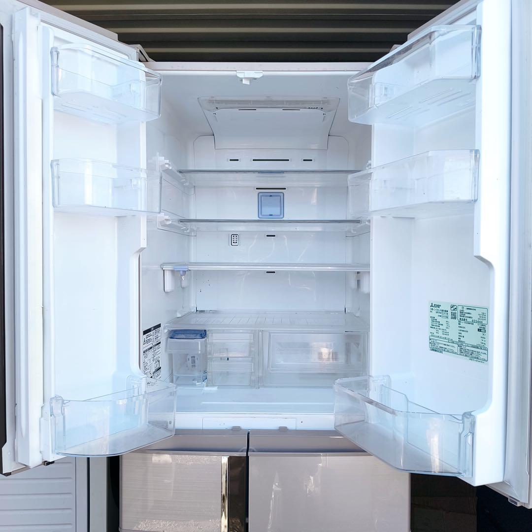 運搬取付無料！フローラル・純正三菱コンパクト大容量冷蔵庫！完動品超美品！