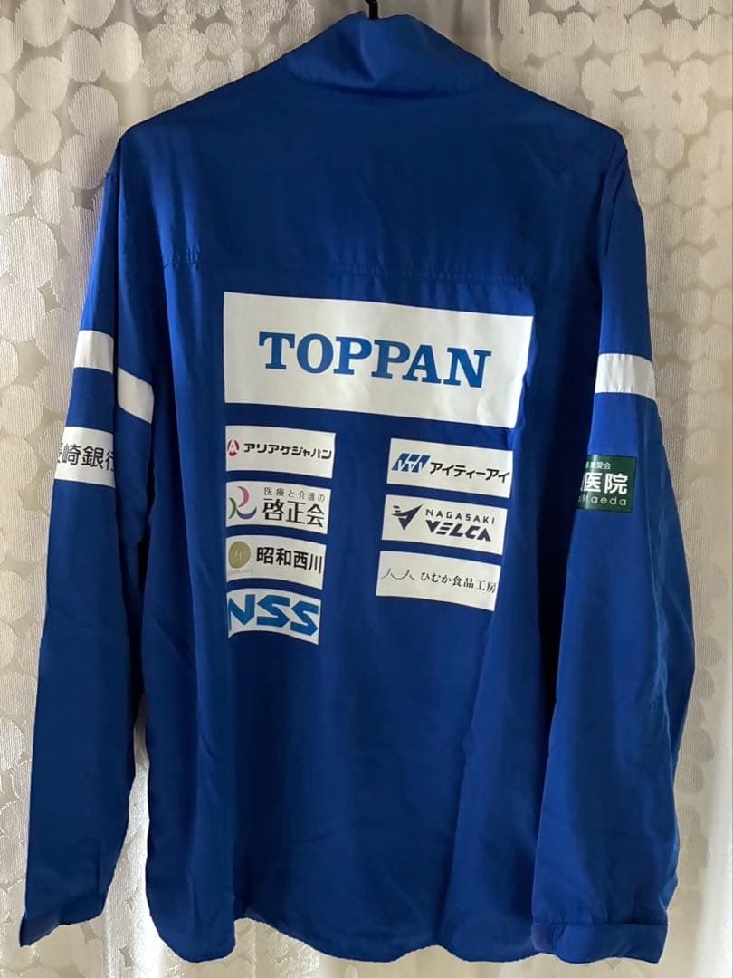 V・ファーレン長崎 選手着用トレーニングウェア(2024シーズン)(XL)