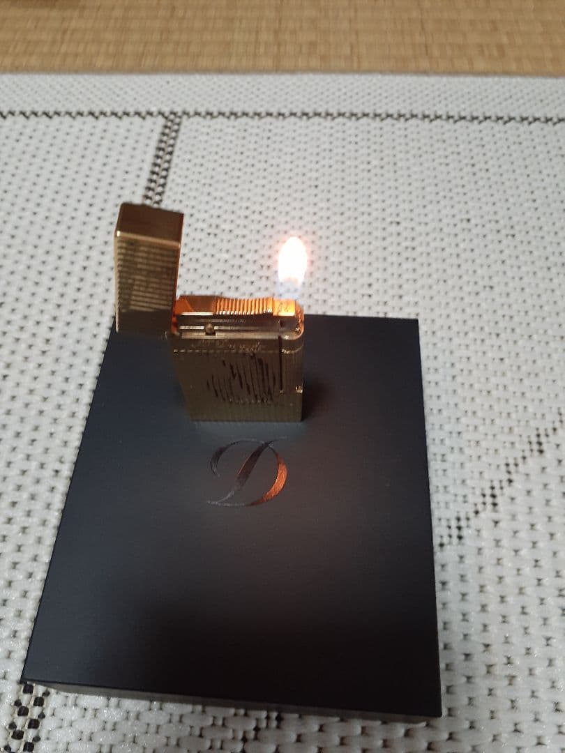 S.T. Dupont ゴールドライター 専用ケース付き