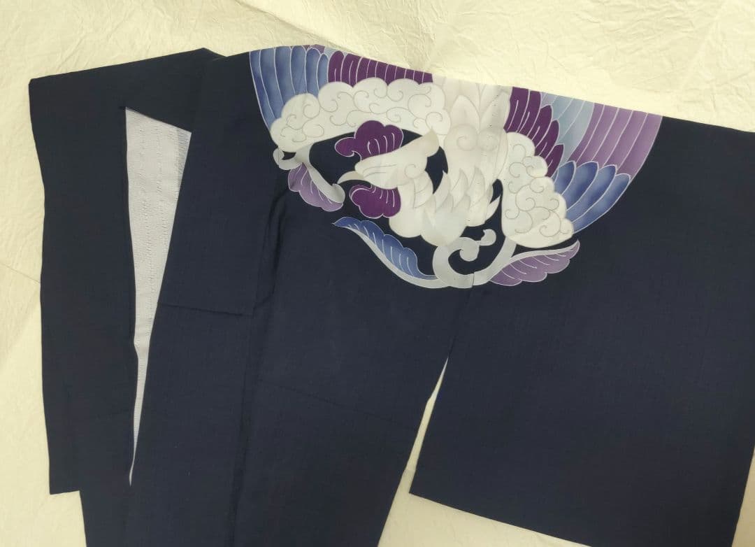 東レセオα 撫松庵　訪問着　浴衣　裄丈68 身丈165