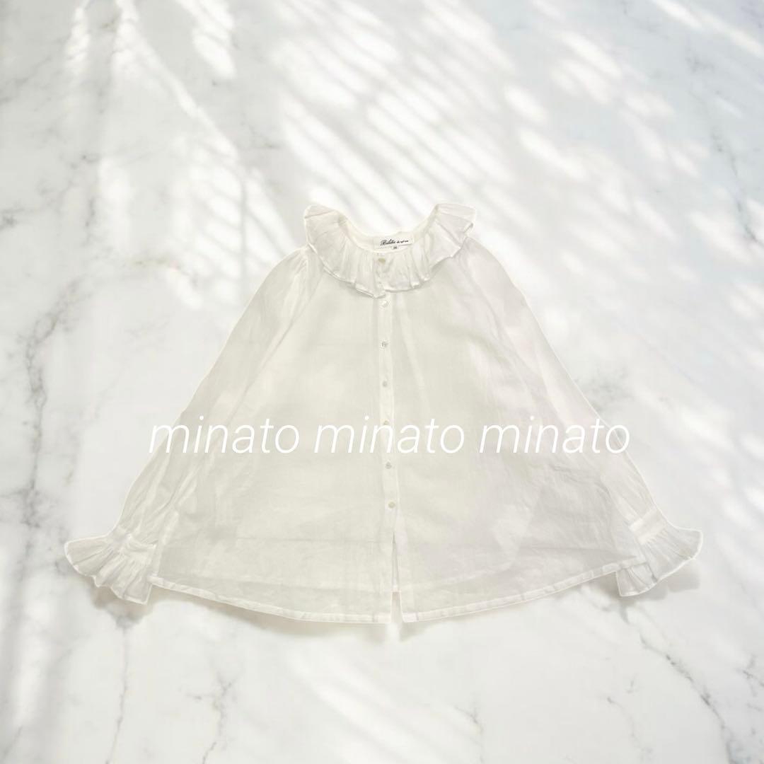 Blue 極美品 定番 ビリティス・ディセッタン パリジェンヌ・ブラウス