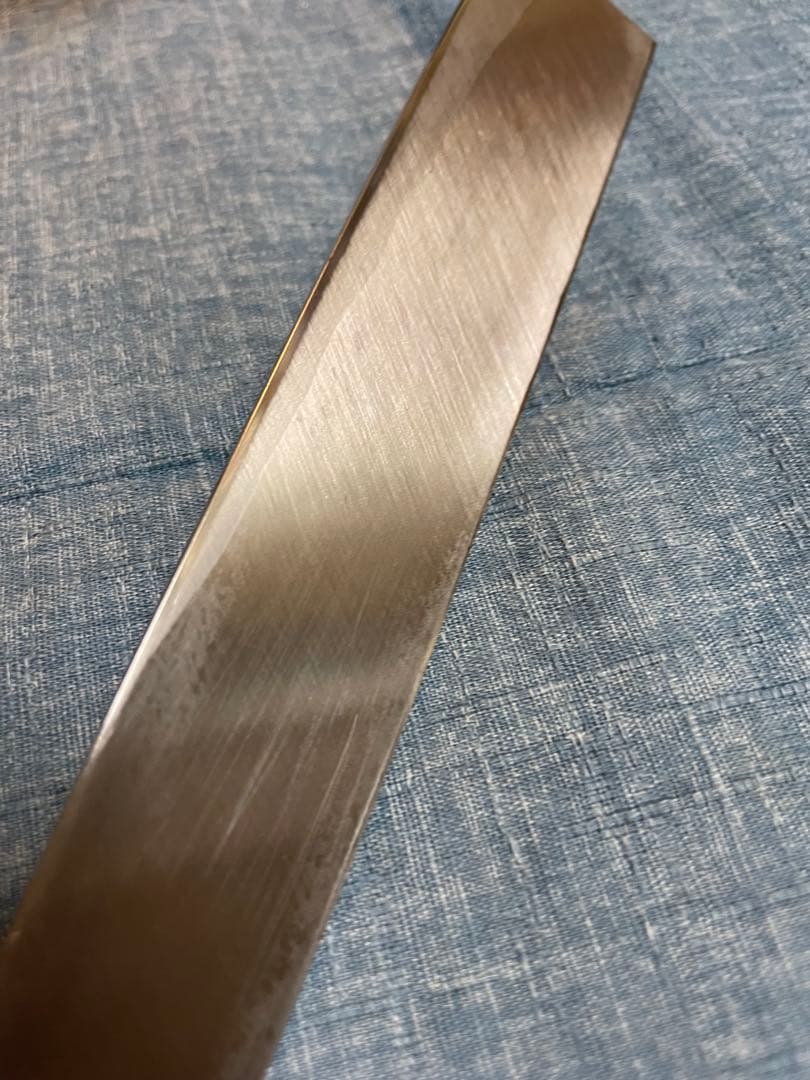 木屋別作　白鋼　八角　柳刃包丁　23センチ