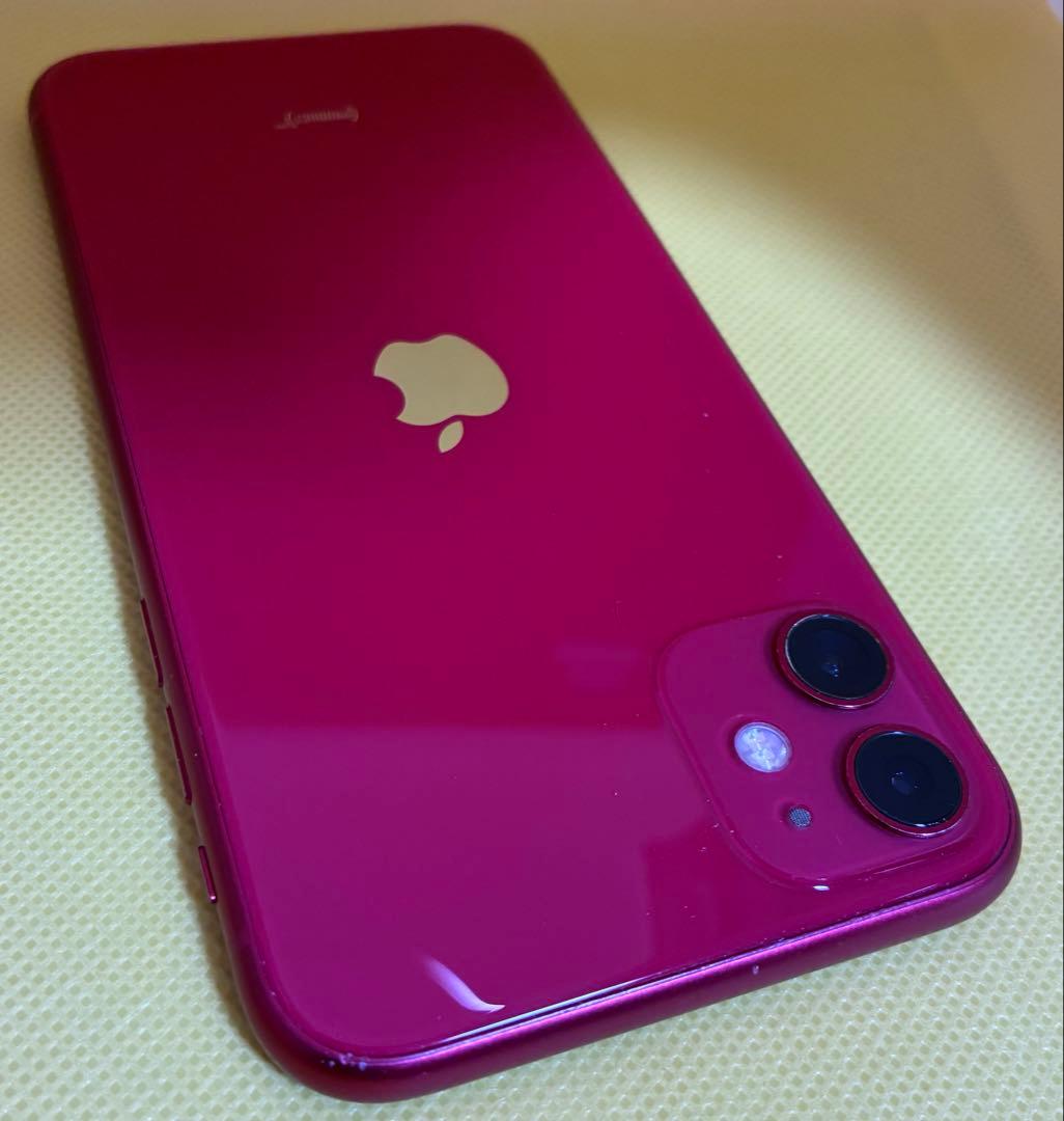 iPhone11 Red 赤　SIMフリー 256GB