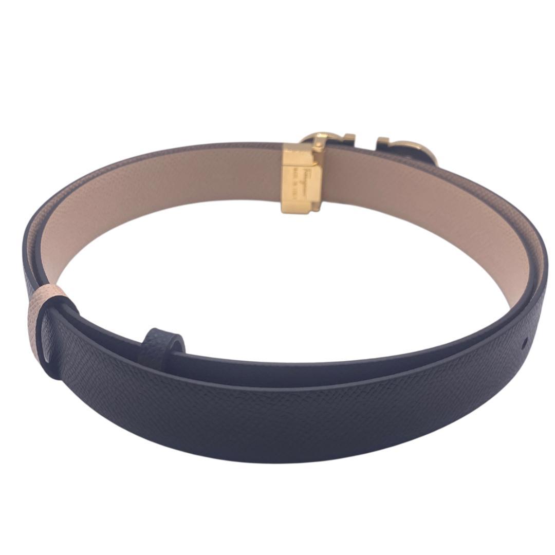 美品Ferragamo フェラガモ　ベルト リバーシブル　カット可 最大95cm