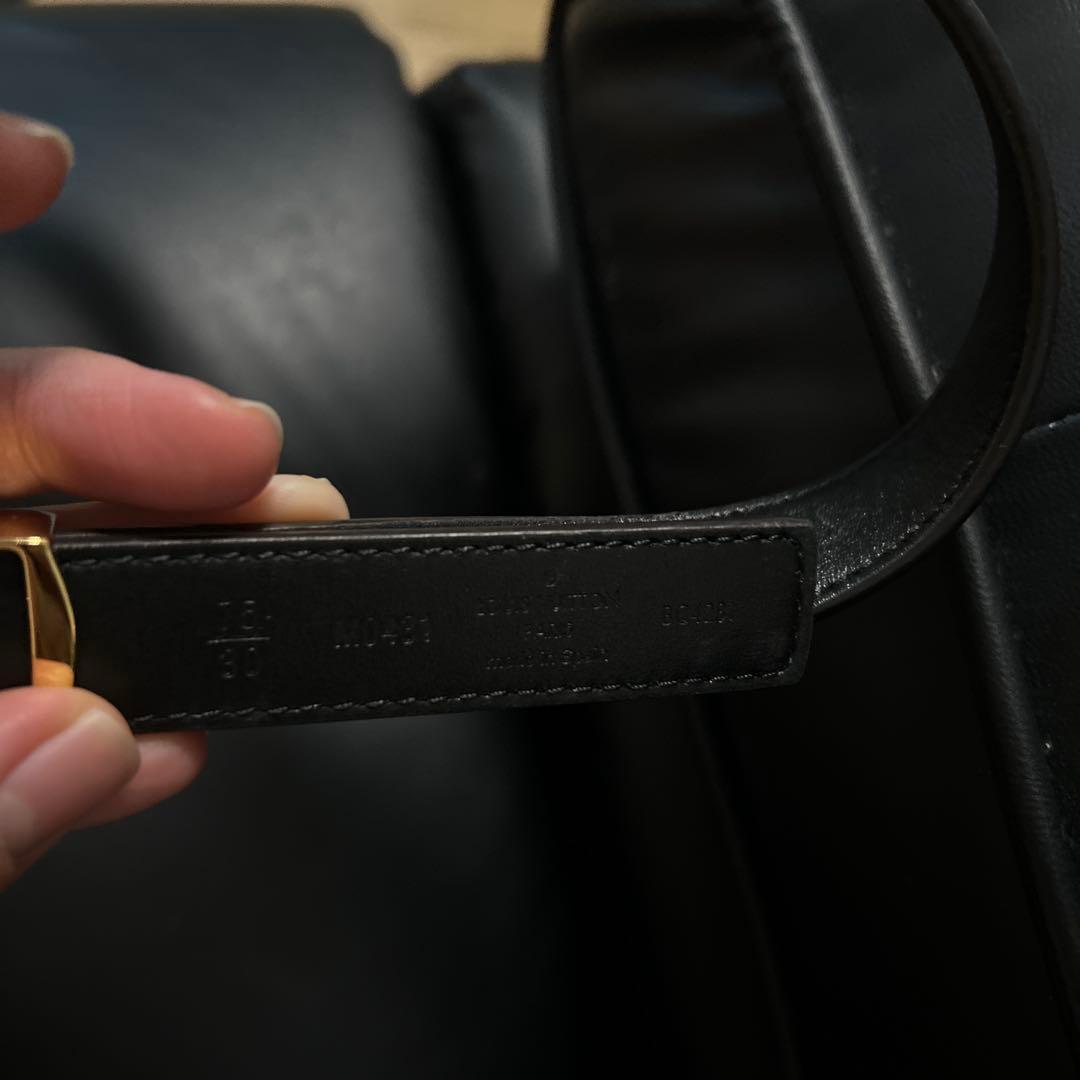 LOUIS VUITTON ルイヴィトン ベルト リバーシブル モノグラム