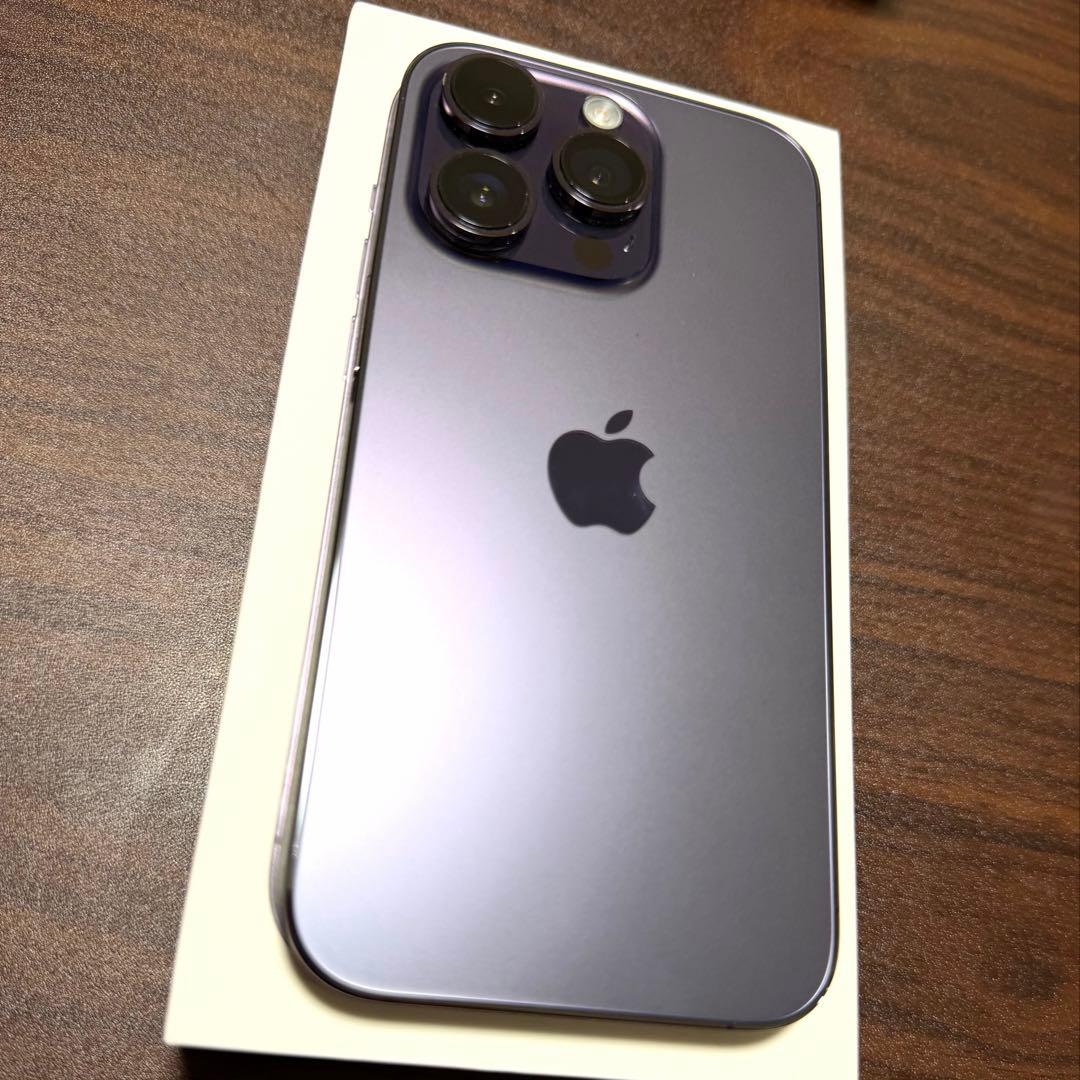 米国版 アメリカ版 Apple iPhone 14 Pro ディープパープル