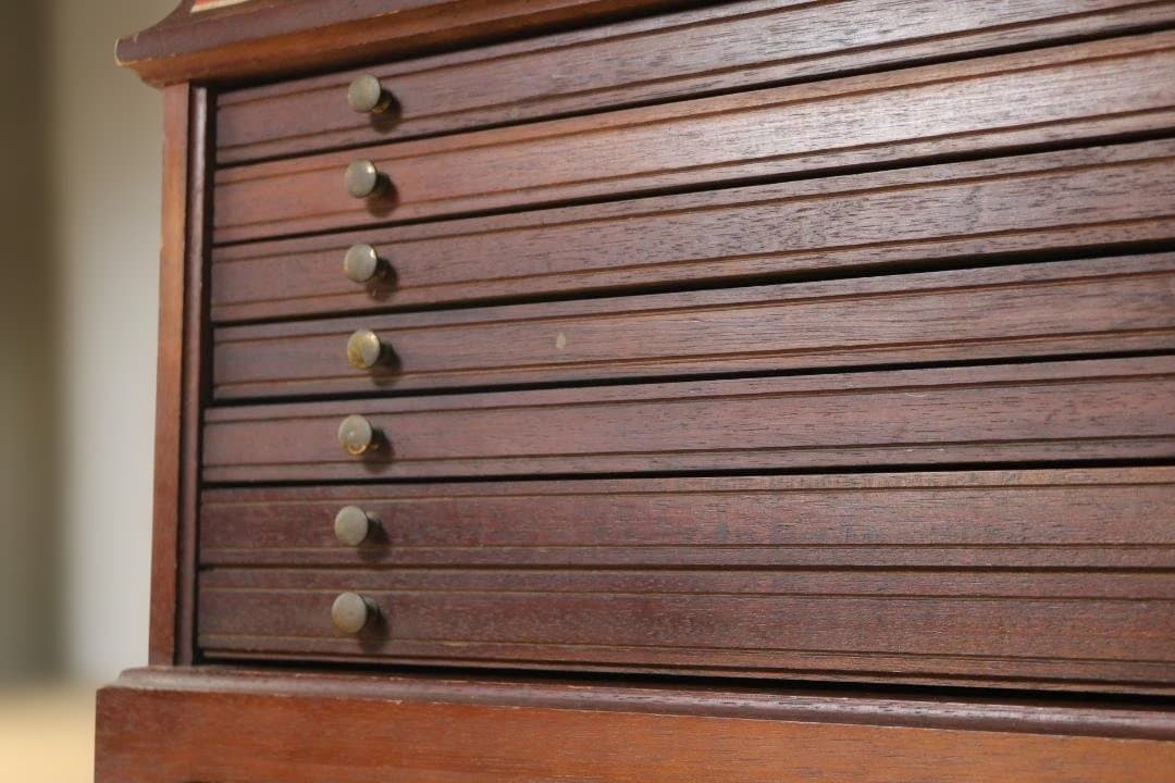 フランクリンミント レンズ  収納ケース 木箱 レトロ