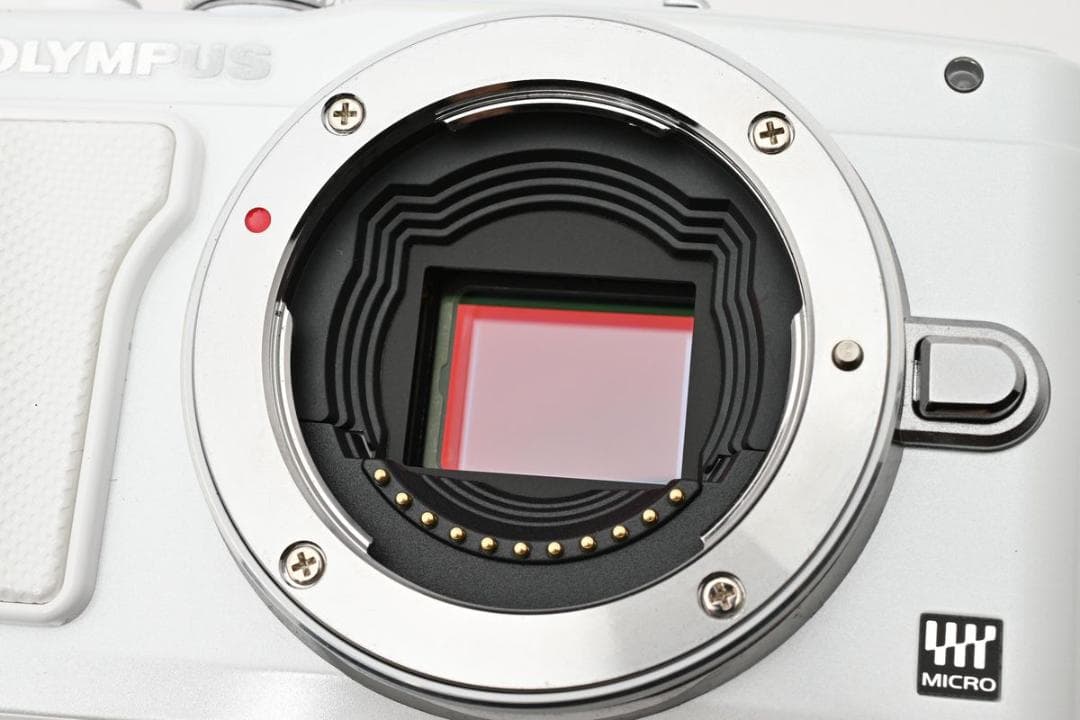 【外観美品】OLYMPUS PEN Lite E-PL6 ジャンク ホワイト