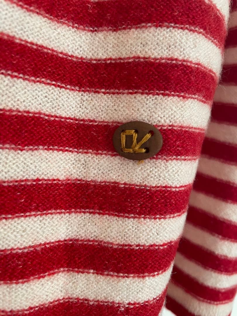 【45R】45星カシミヤの908バスクシーディガン