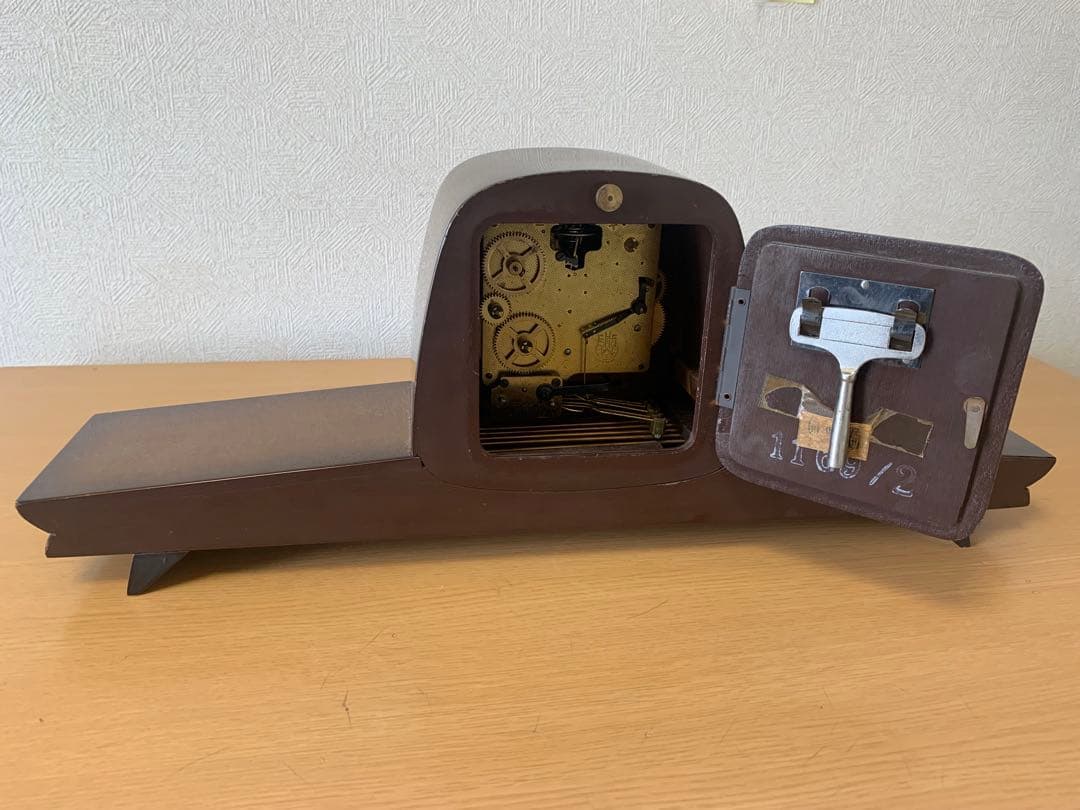 Hermle レトロ木製置時計