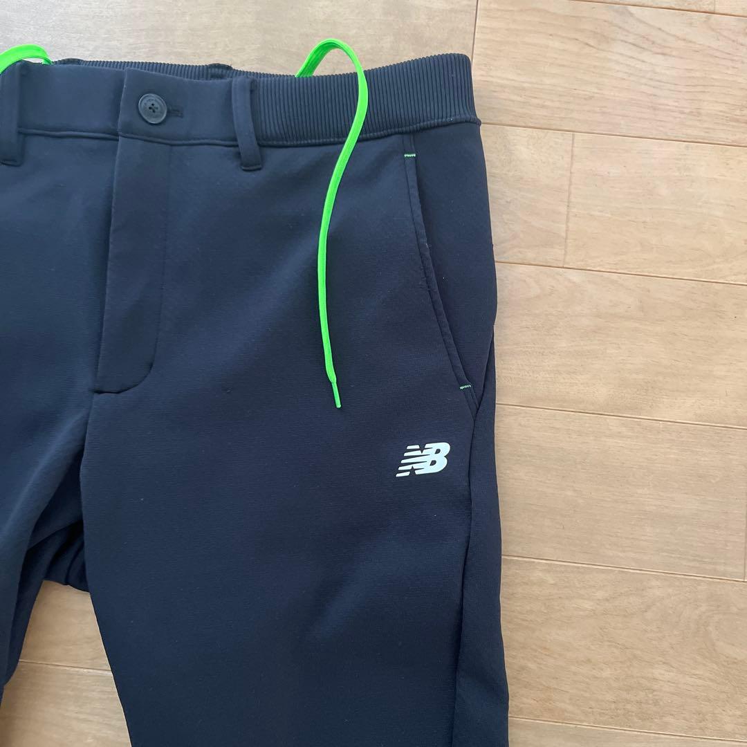 New Balance 黒ゴルフウェア　セットアップメンズ