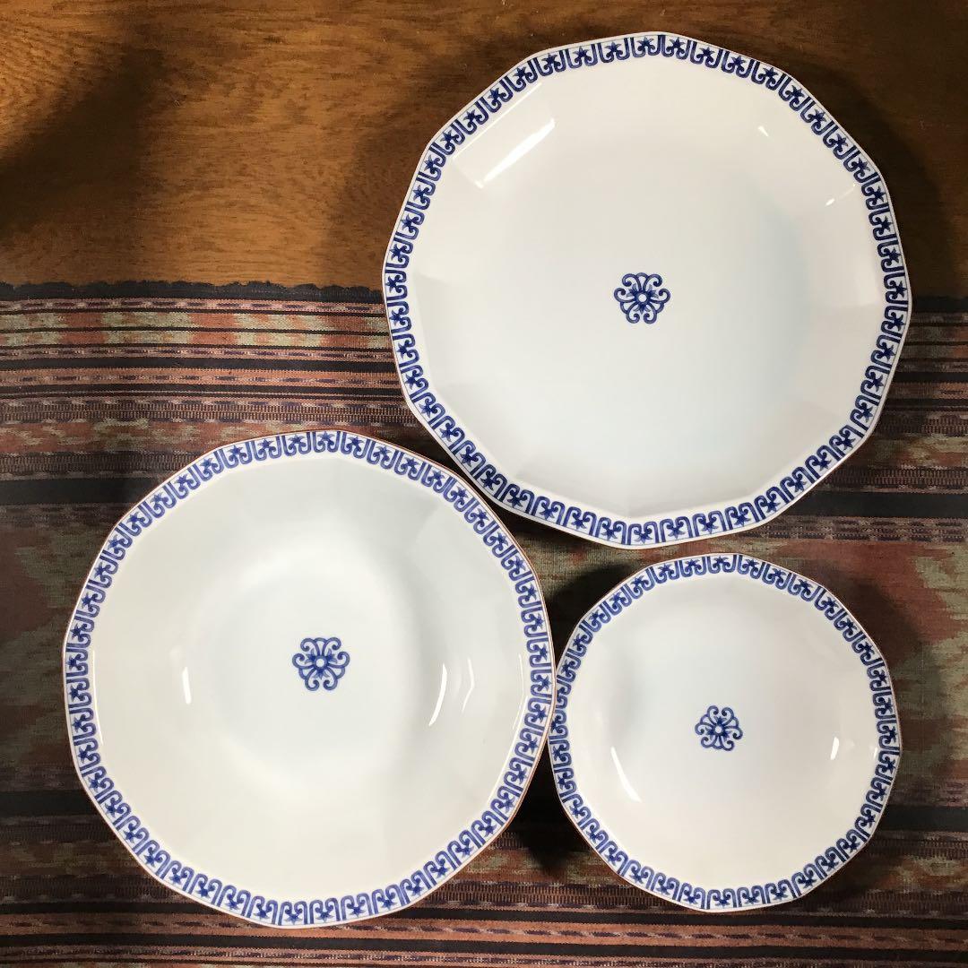 たち吉　中華皿セット　中皿　5枚　大皿　大鉢