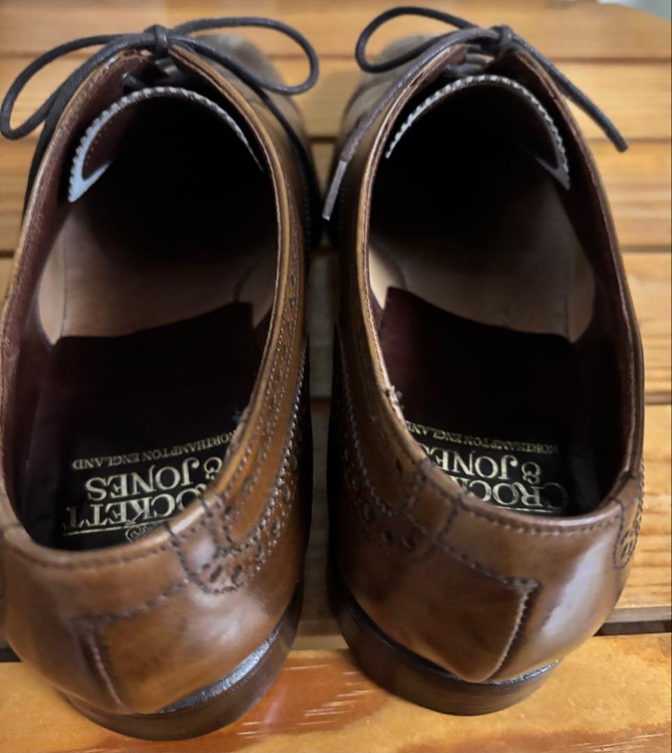 【最終価格】CROCKETT&JONES ダークブラウン7 1/2【美品】