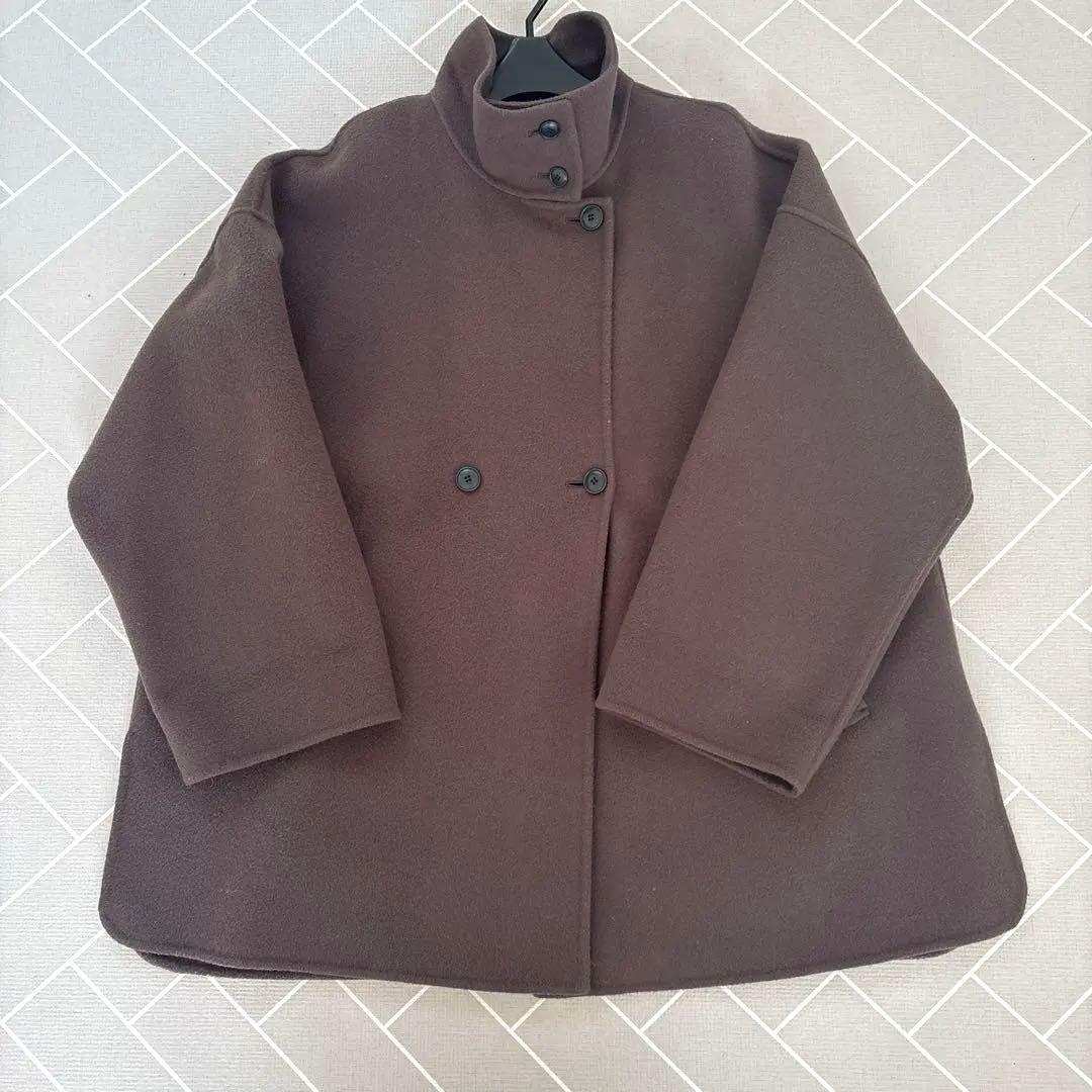 SLOBE IENA ダブルフェイススタンドコート