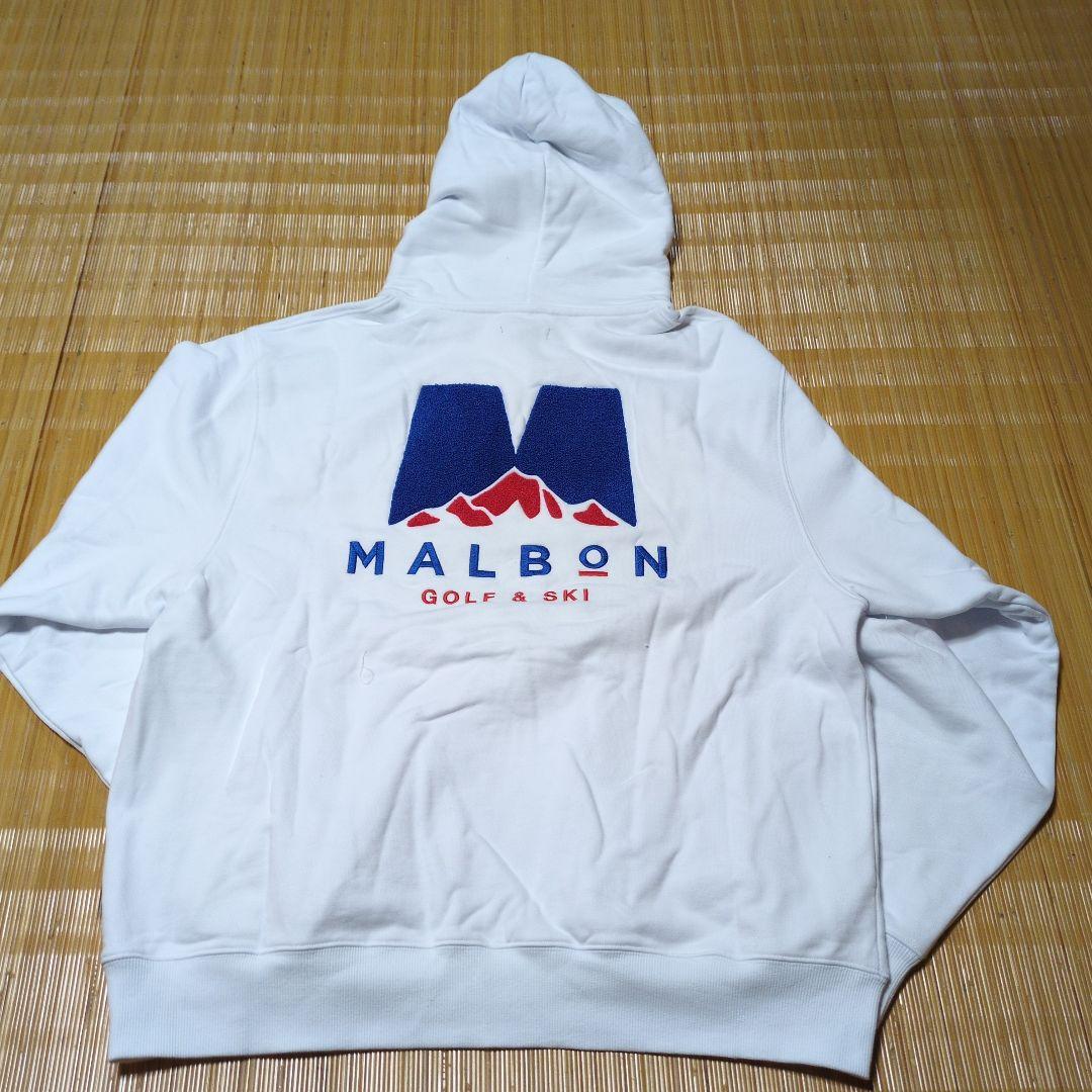 MALBON パーカー　サイズL 裏起毛
