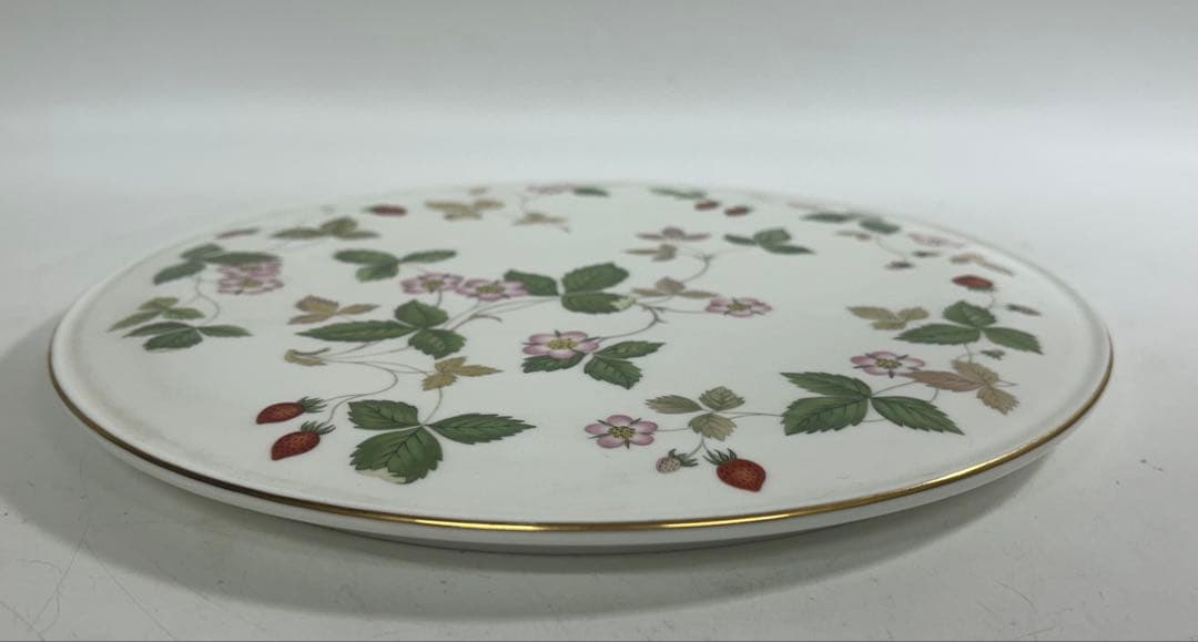  ウェッジウッド ワイルドストロベリー ガトー プレート