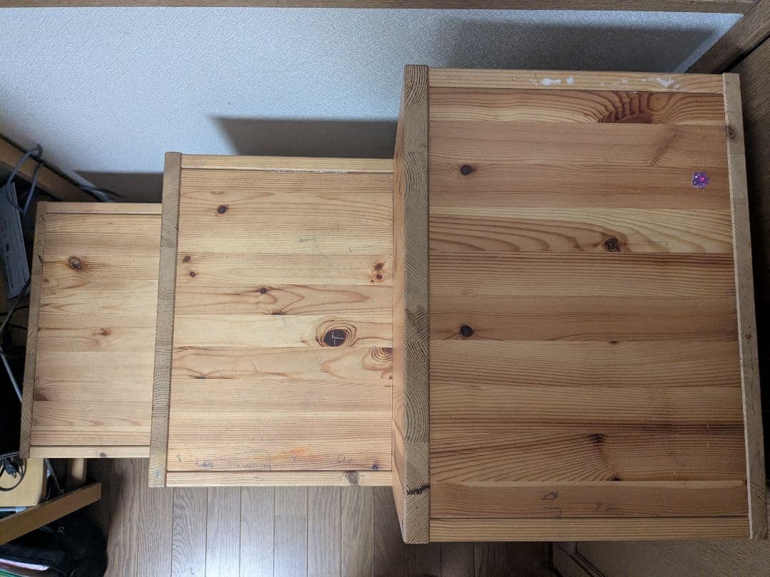 【sora】IKEA TROFAST トロファスト 本体+棚板 4枚