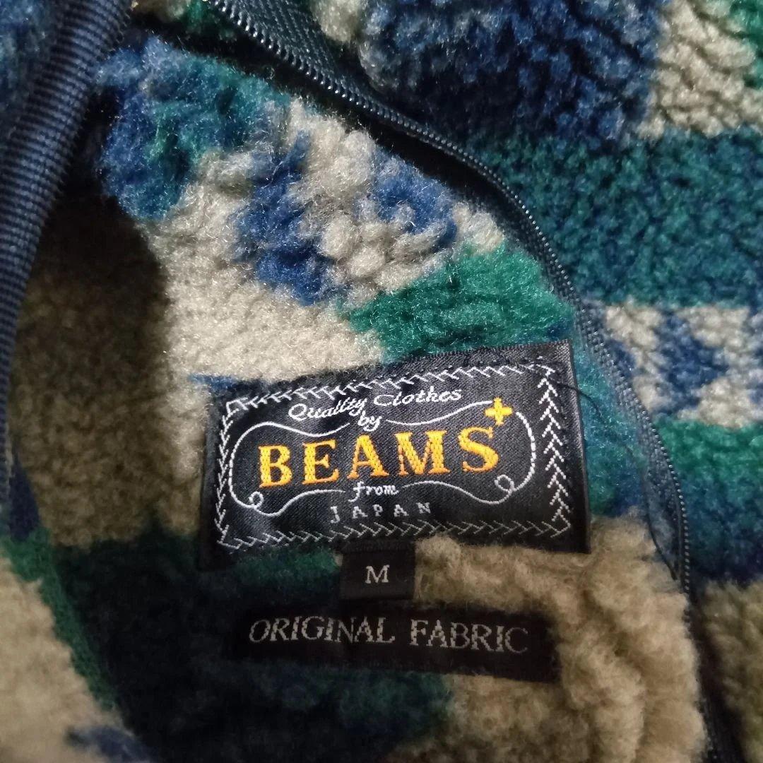 BEAMS PLUS ボアジャカード リバーシブル ミリタリージャケット　М