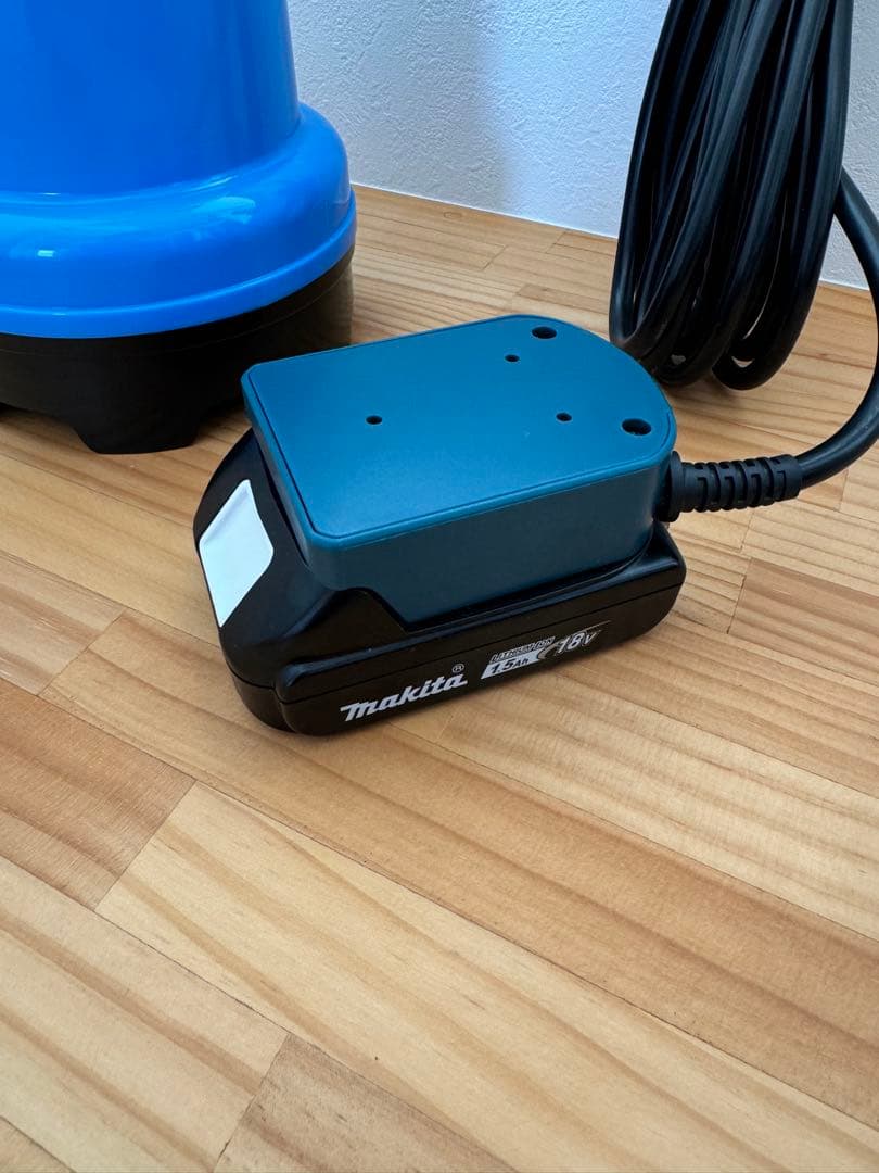 【25】水中ポンプ 海水対応 毎分100L マキタ18Vバッテリ