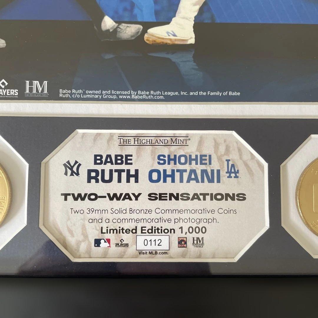 Babe Ruth & Shohei Ohtani 記念品