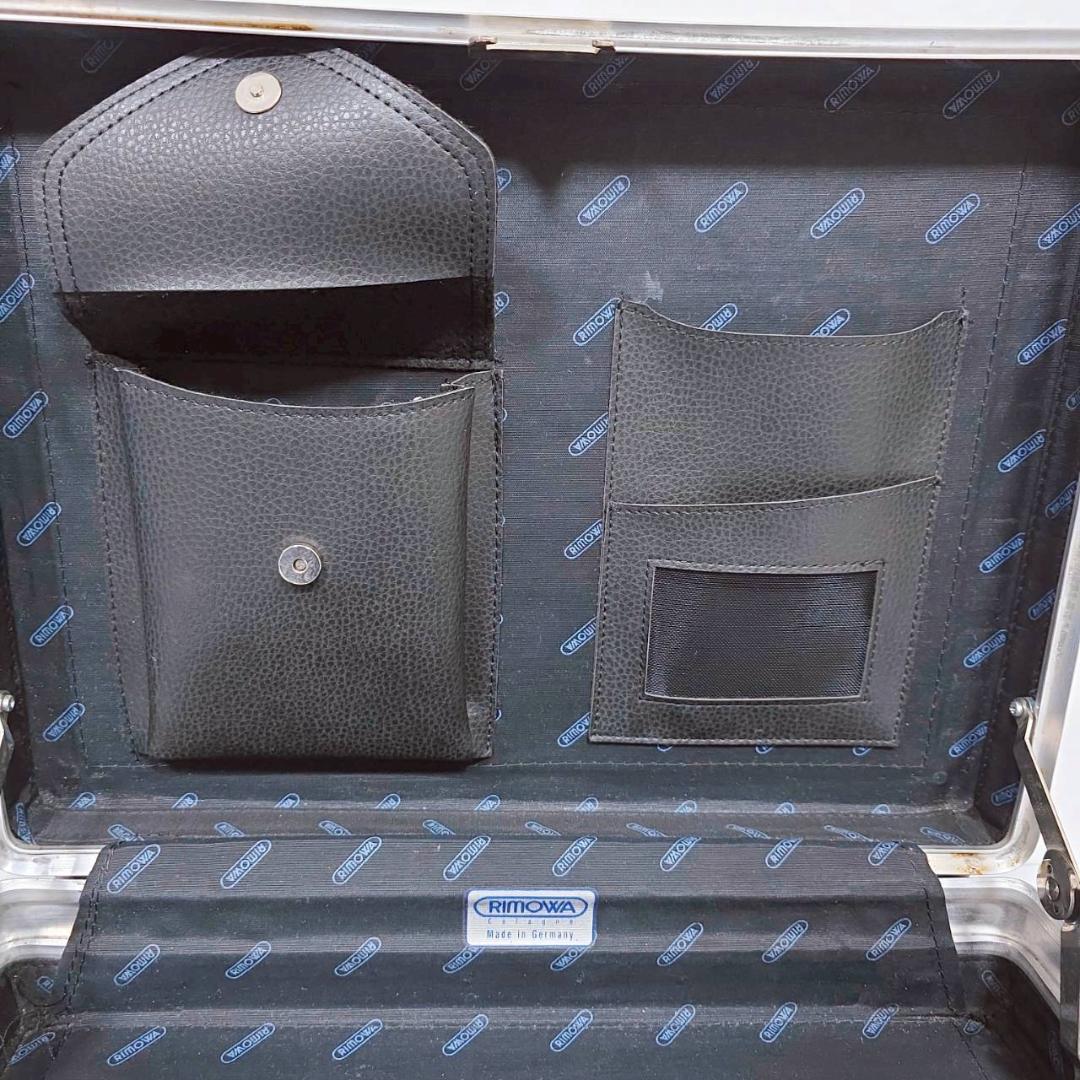【廃盤品】RIMOWA リモワ トパーズ アタッシュケース アルミニウム