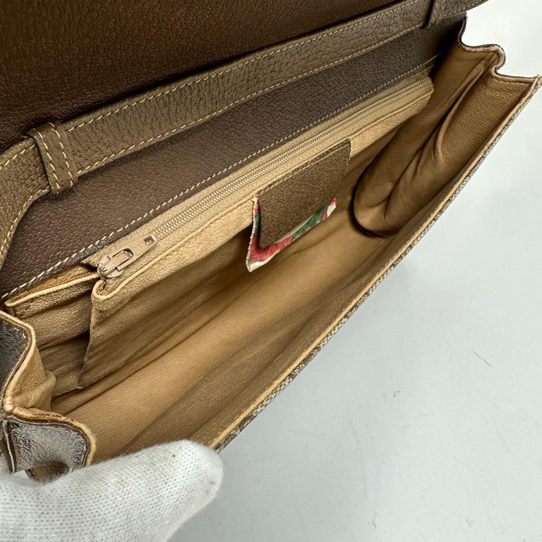 【美品】 GUCCI オールドグッチ ショルダーバッグ 2way 保存袋付き