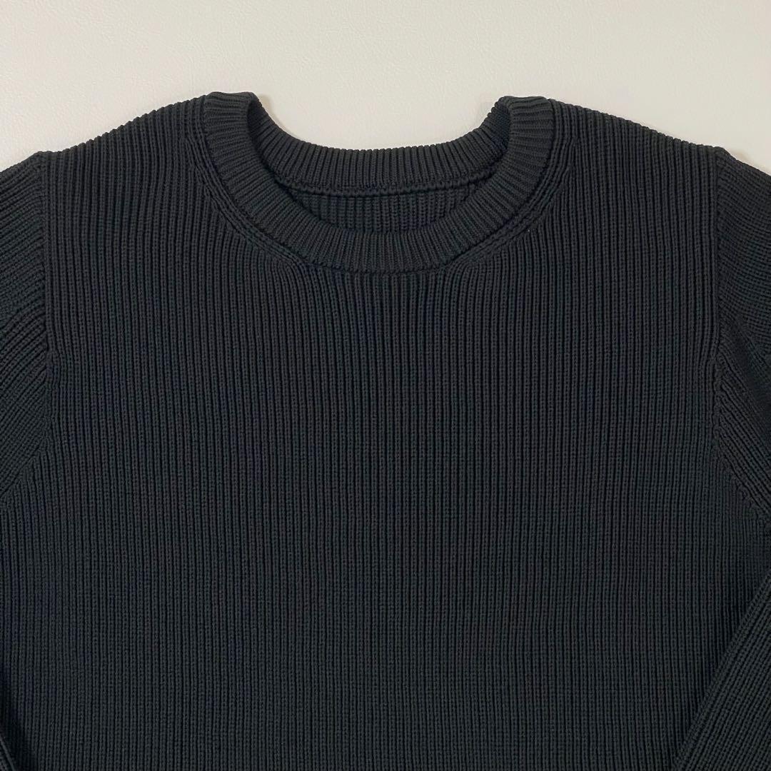 M 2 TEATORA 7G CARTRIDGE KNIT ニット 黒 テアトラ