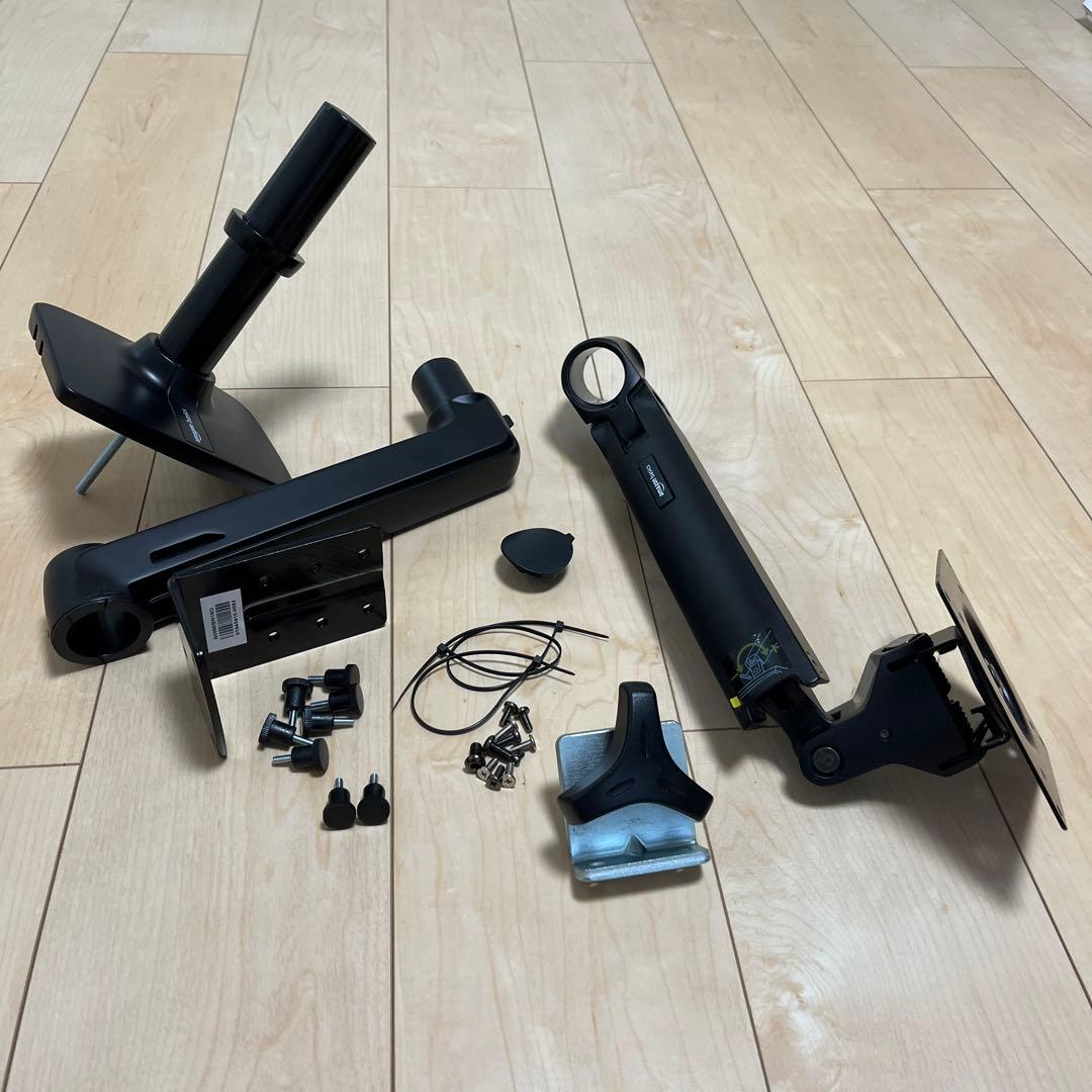 Amazonベーシック　モニターアーム エルゴトロン社　OEM製品　ブラック