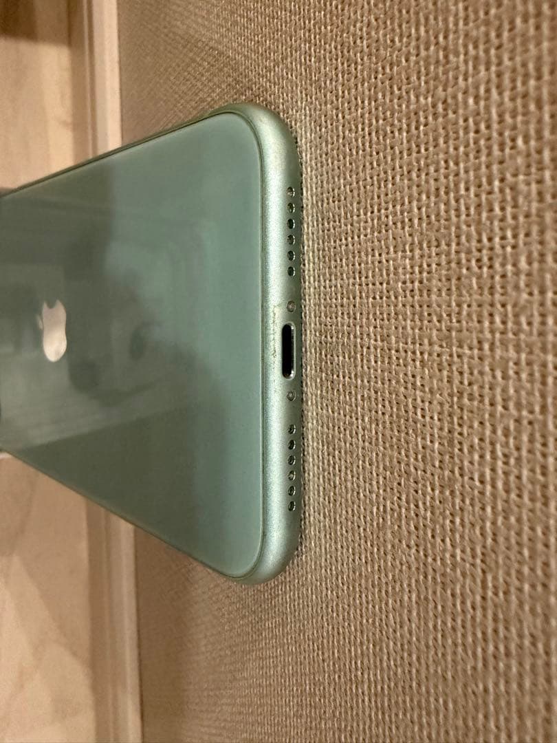 【値下】Apple iPhone 11 ミントグリーン 本体 箱付