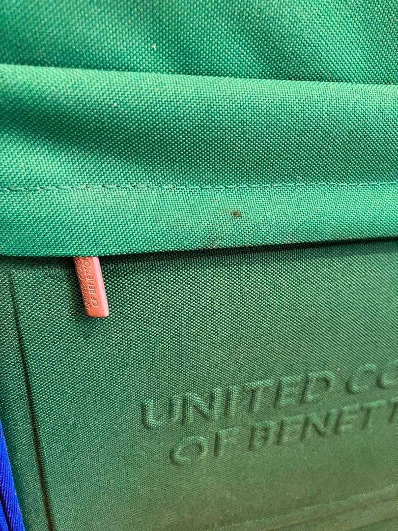 【希少・良品】ベネトン キャリーケース ヴィンテージ　レトロカラー