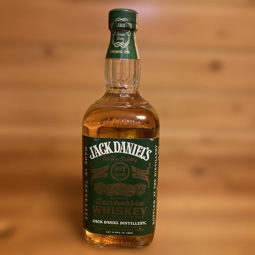 【古酒未開栓】レア　ジャックダニエル　グリーンラベル 750ml 40度