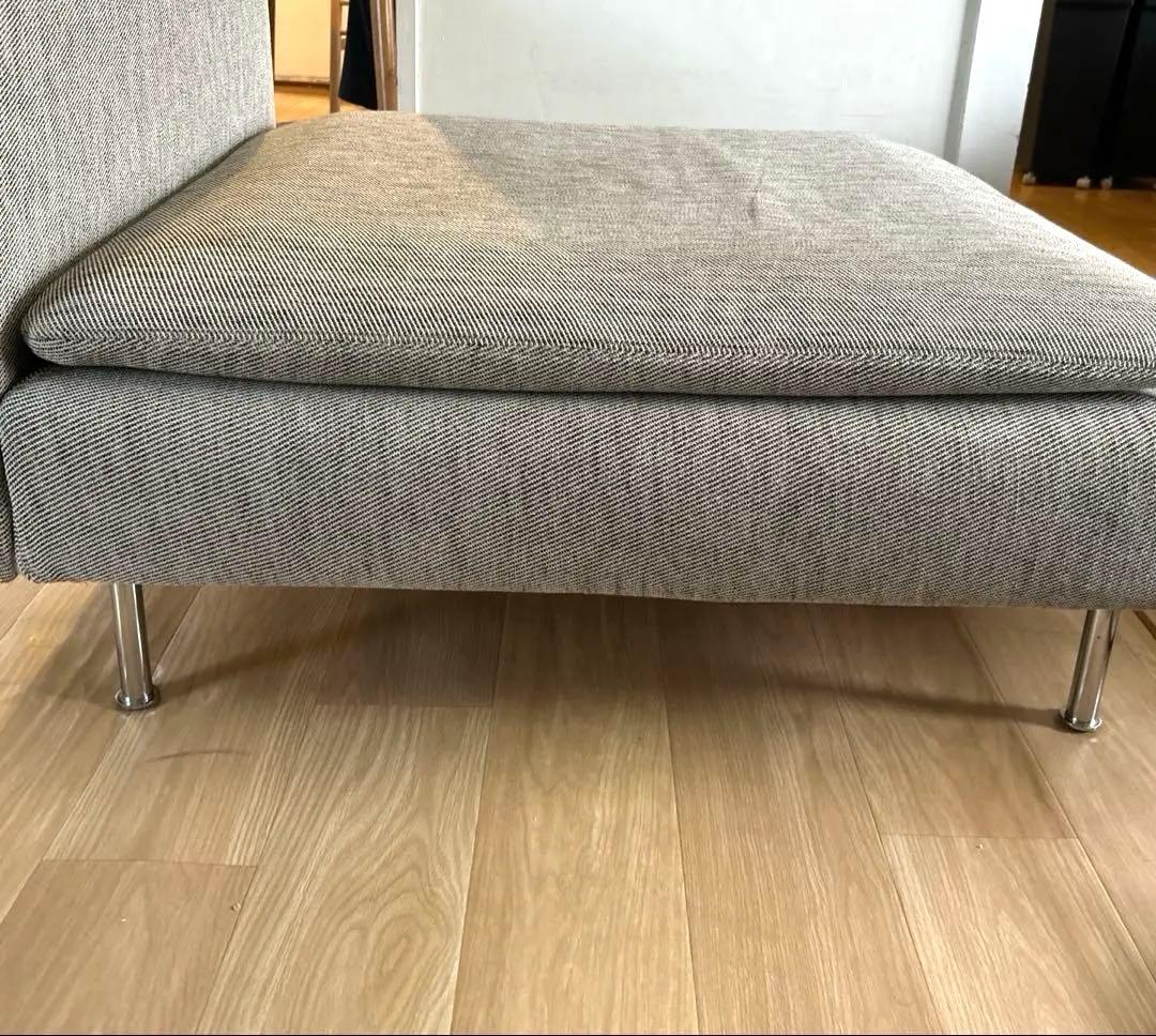 IKEA ソーデルハムン　1人掛け　ヴィーアルプ ベージュ/ブラウン