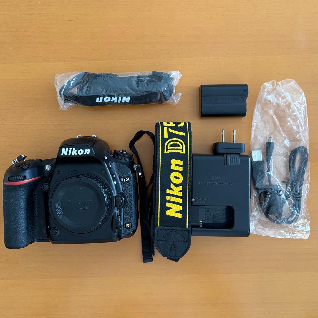 【美品】Nikon D750 ボディ・AF-S NIKKOR 50mm F1.8