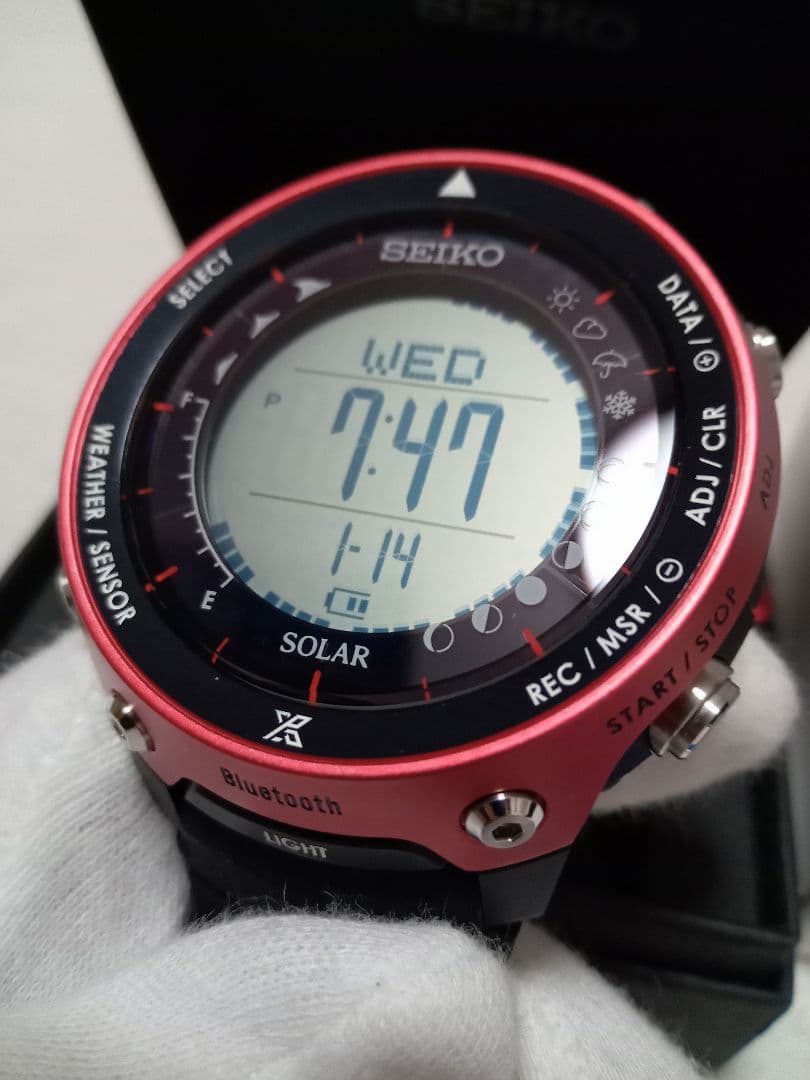 【⭕️未使用品】SEIKO　プロスペックス　ランドトレーサー　ソーラー搭載