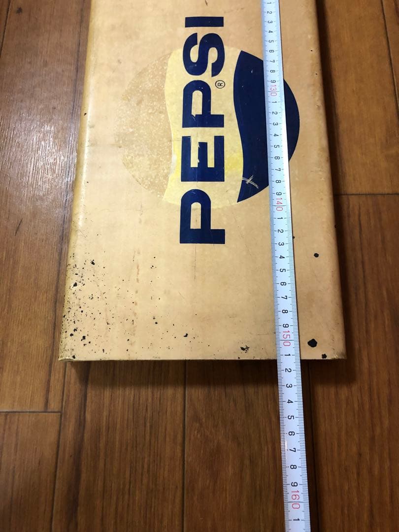 PEPSI ペプシコーラ ベンチの背もたれ板