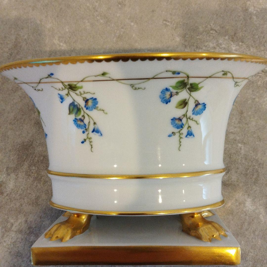 ヘレンド　フラワーベース　インテリア　楕円形　置物